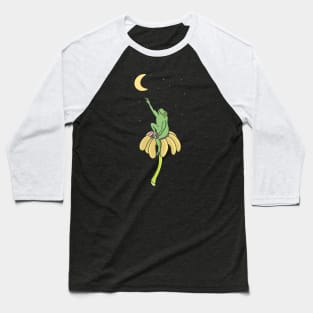 Frog and Moon Baseball T-Shirt